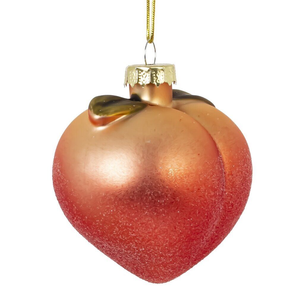 GAEM Украшение новогоднее "Персик", L6 W5,5 H6,5 см