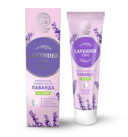Зубная паста "Лаванда" — комплексная