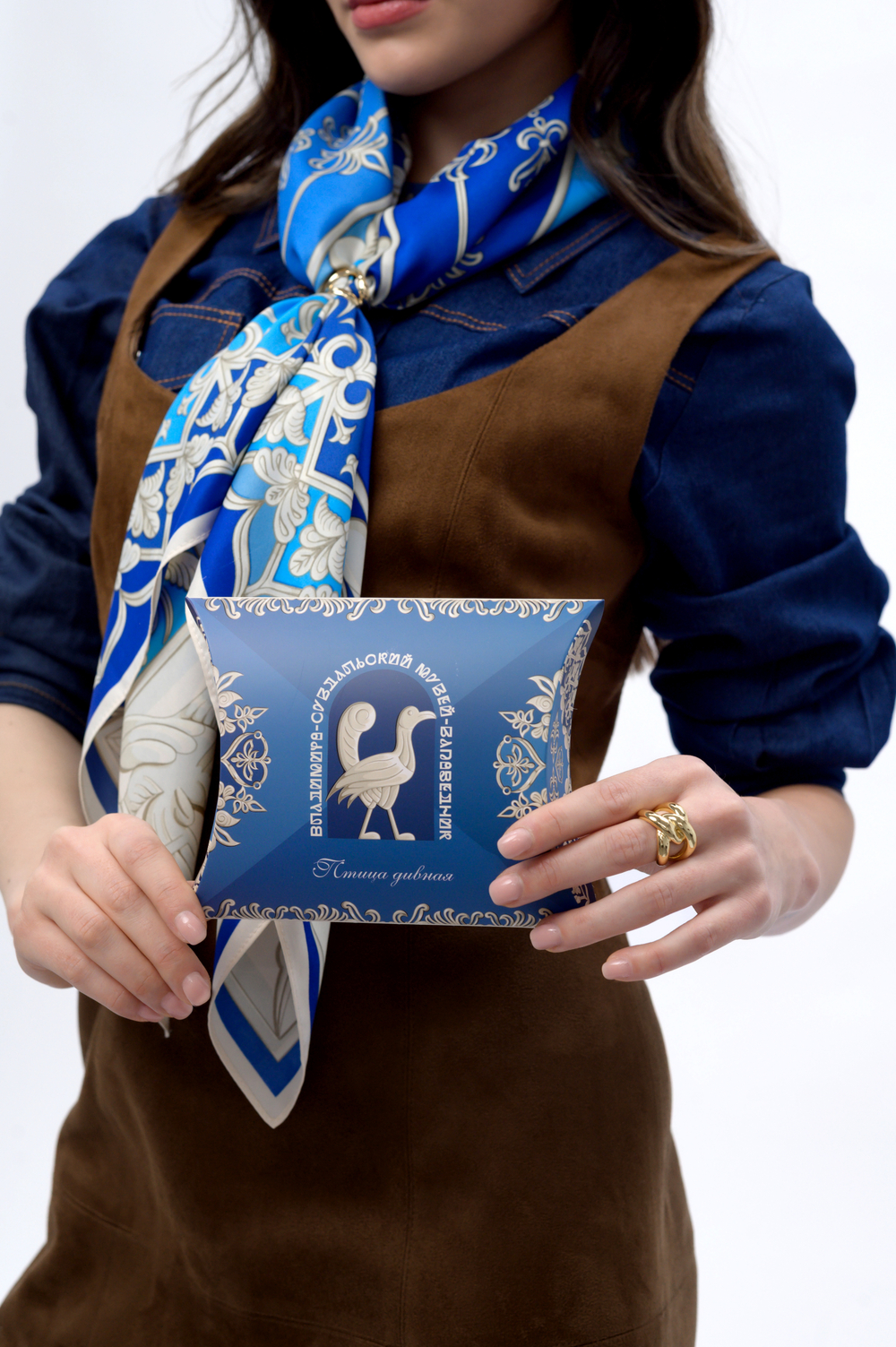 Платок «Птица дивная»