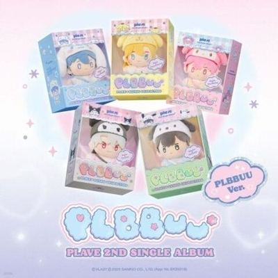Альбом PLAVE - PLBBUU 2nd Single Album PLBBUU 5 Version SET
