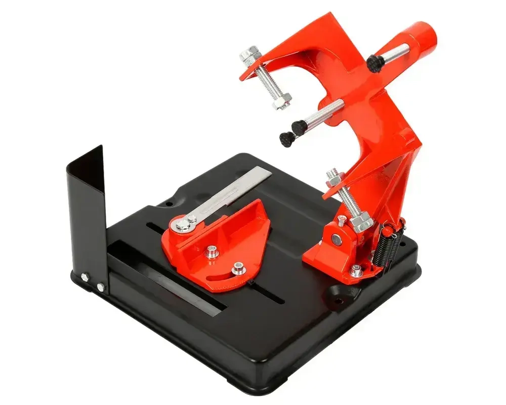 Стойка для УШМ AGS-230 (угол пропила 45 град, ширина крепления 105 мм,диаметр диска 180/230 мм) / фиксация для инструмента