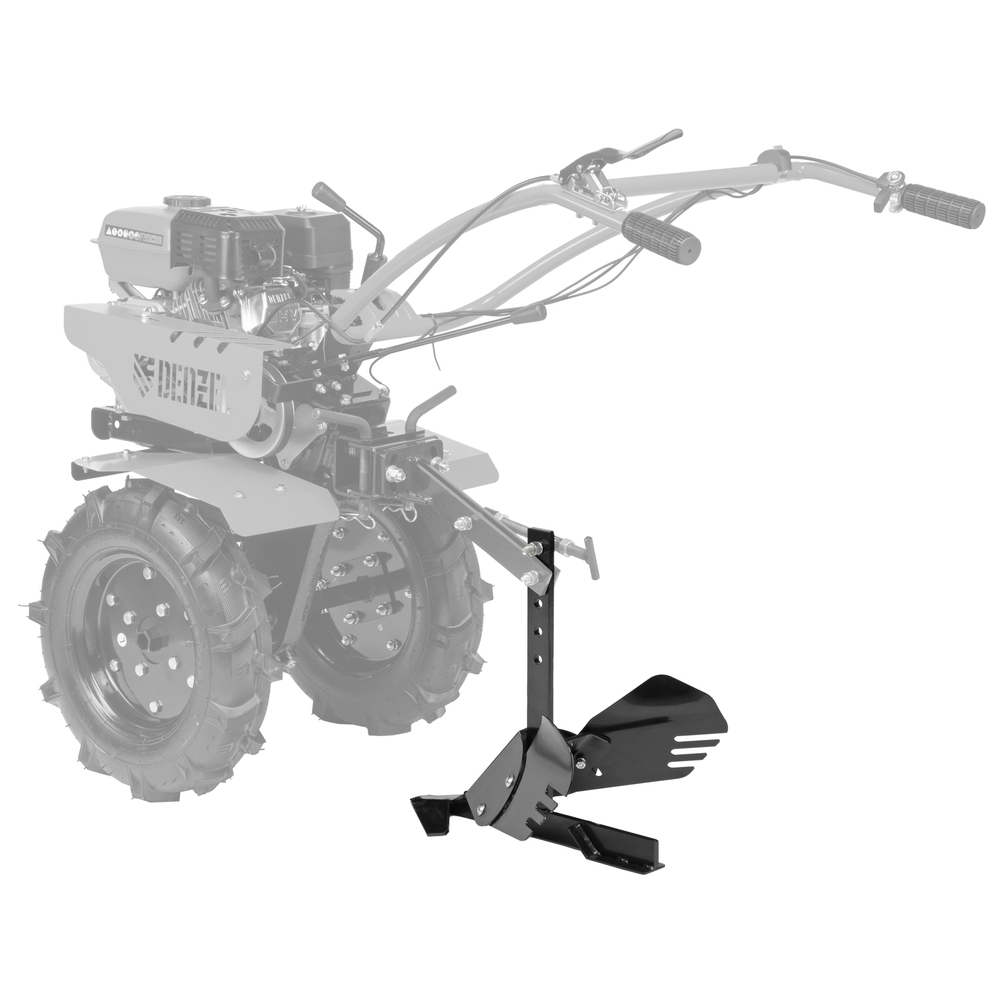 Окучник 1-рядный для мотоблока, без сцепки Denzel