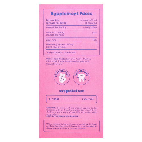 JoySpring, витамин C, 60 мл (2 жидк. унции)