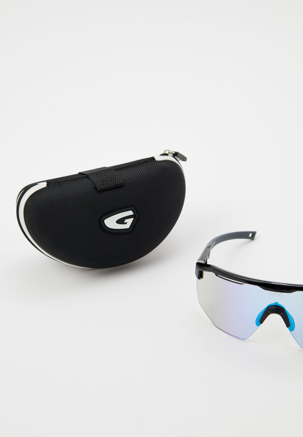 Спортивные очки с диоптриями GOG Argo С / Black-Grey / Photochromic Blue Lens