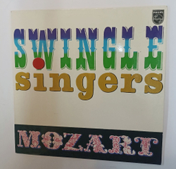 Винтажная виниловая пластинка LP Swingle Singers Swinging Mozart (France 1965)