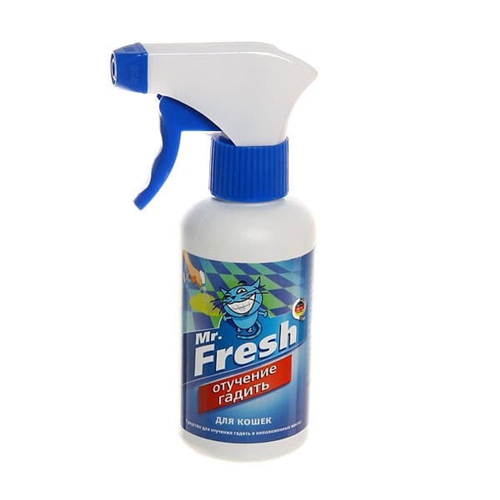Mr.Fresh Отучение гадить спрей для кошек, 200мл F109 Mr.Fresh Отучение гадить спрей для кошек, 200мл F109
