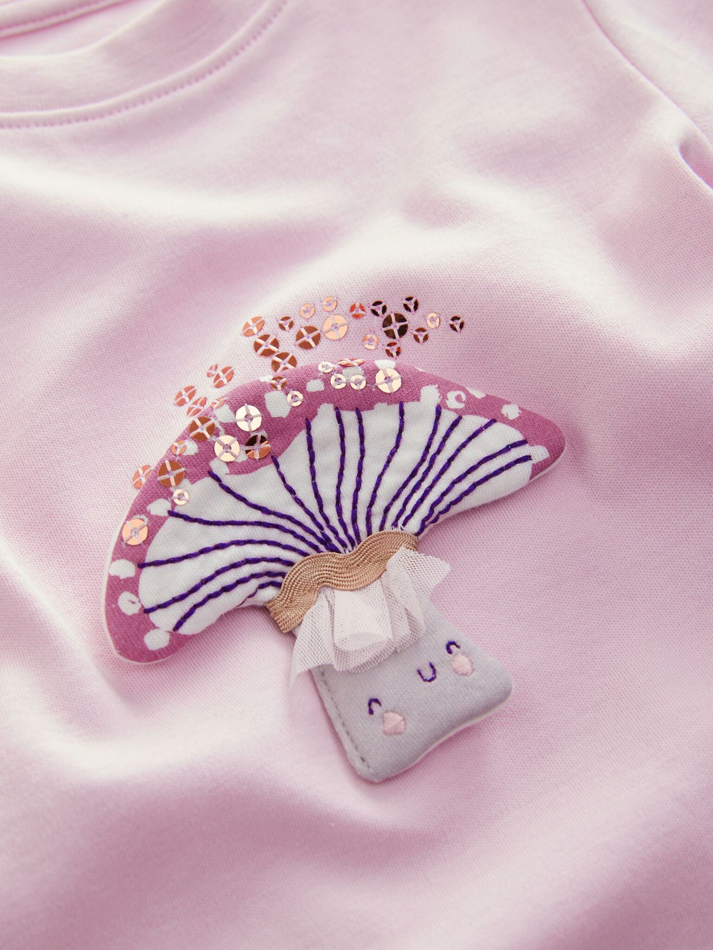 Пижама для девочки Next B70-853, 3 шт., Розовый