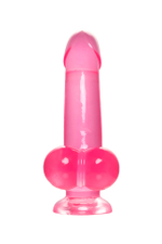 Реалистичный фаллоимитатор A-Toys Fush розовый 18 см