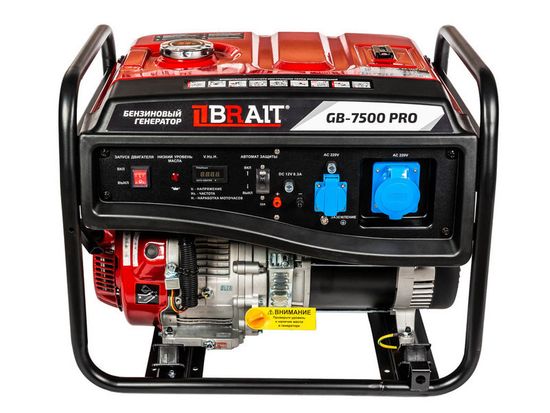 Бензиновый генератор "BRAIT" GB-7500 PRO