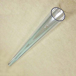 Рассеиватель бокс, труба из поликарбоната, прозрачный, бесцветный, длина 1200 мм, диаметр 50 мм, для люминесцентного судового светильника СС-30, СС-33, под лампу 40Вт