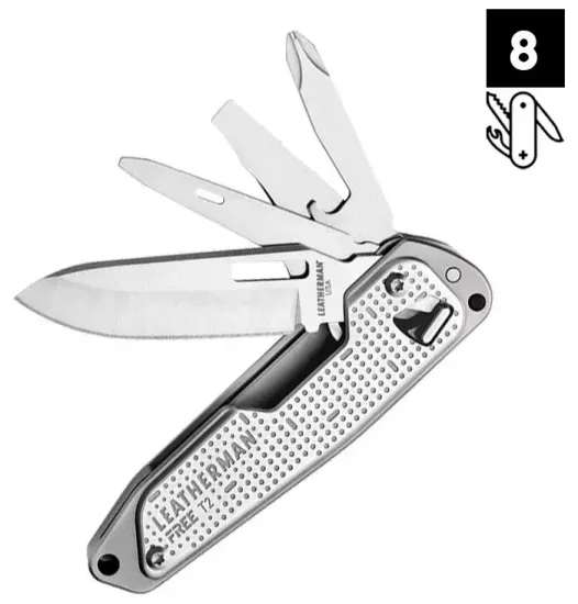 Мультитул LEATHERMAN Free T2 (832682) серебристый