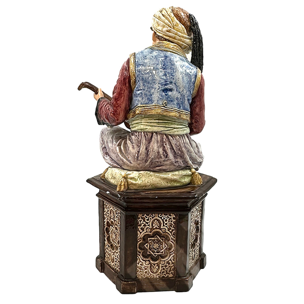 Восточные музыканты. Фарфор, майолика. Австрия. Гольдшайдер/Goldscheider. Втор. пол. XIX в.