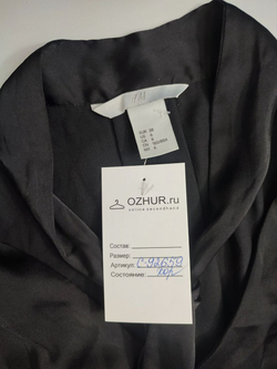 Блузка H&M черная 44 размер
