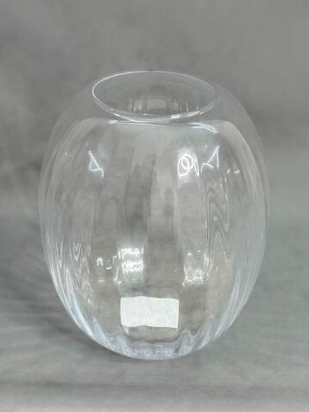 Ваза стеклянная "Эллипс" (h 19 см)