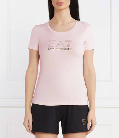 Футболка EA7 - пудро-розовый(8NTT67 TJDQZ)