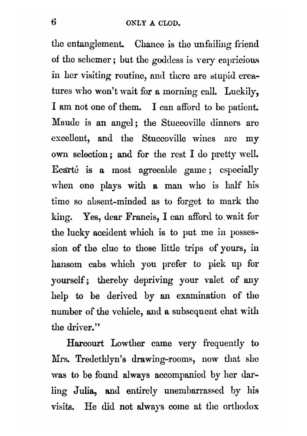 Only a Clod. Volume 3 | M. E. Braddon