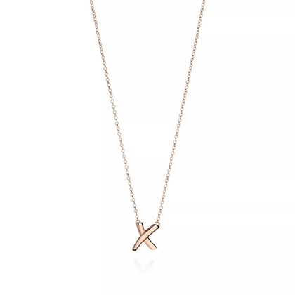 Подвеска из розового золота 750, Tiffany 💠 Grafiti X