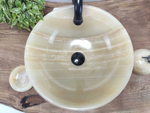 Раковина из оникса Bowl Yellow TinLip BO-61024 40*40*15