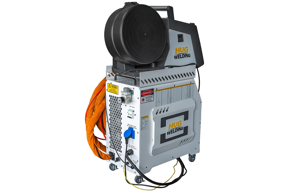 Аппарат для ручной лазерной сварки, резки и очистки HGLW-1240AIR, HUGONG