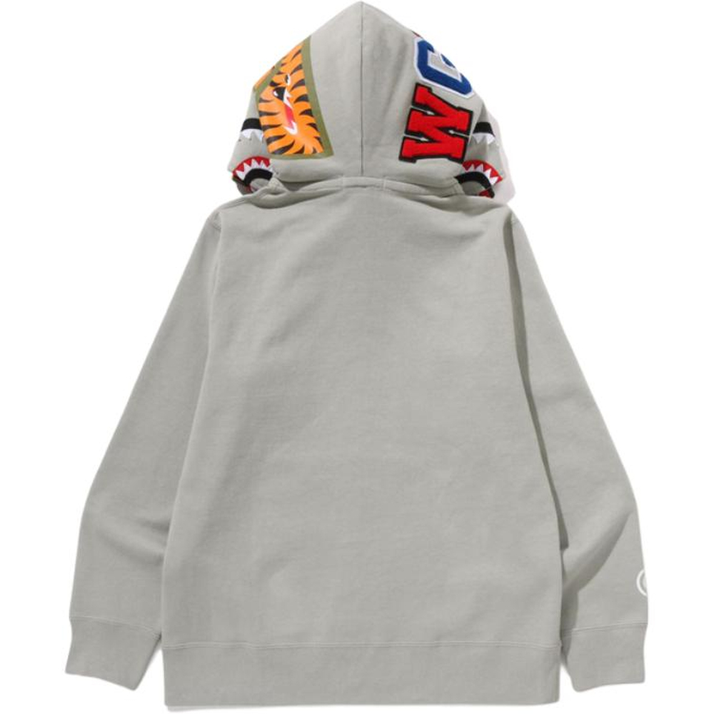 A Bathing Ape Bathing Ape Shark Full Zip Худи серый зеленый