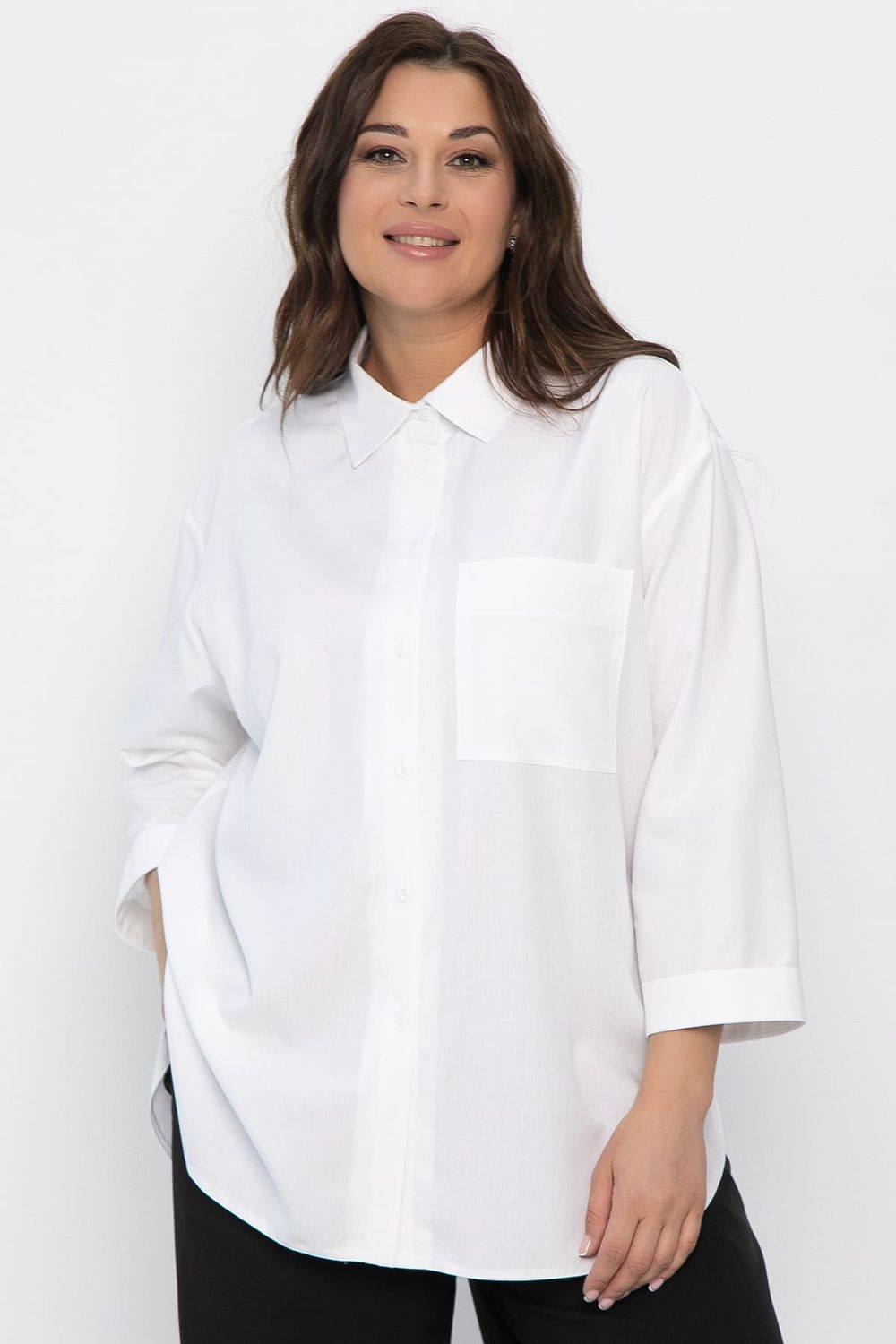 Блуза Твой стиль (белая) Б13792-3М LT Collection