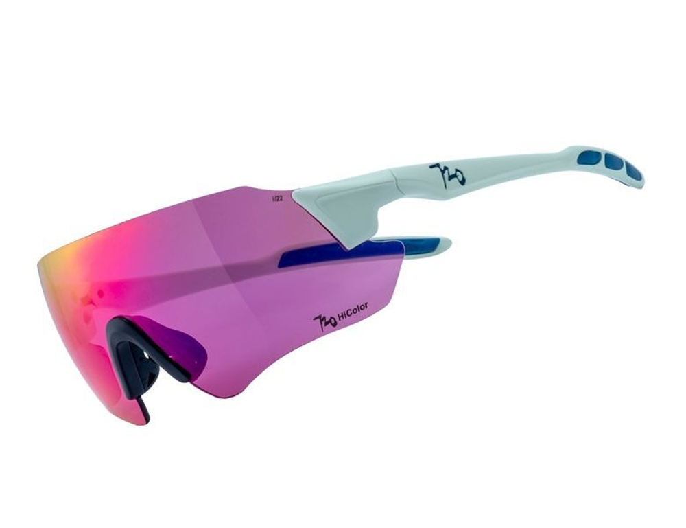 Спортивные очки 720armour Kamikaze + / Creamy Avocado / HC Red Orange Lens (2)