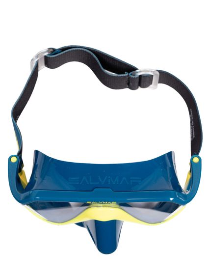 Маска Salvimar Horizon синий\желтый