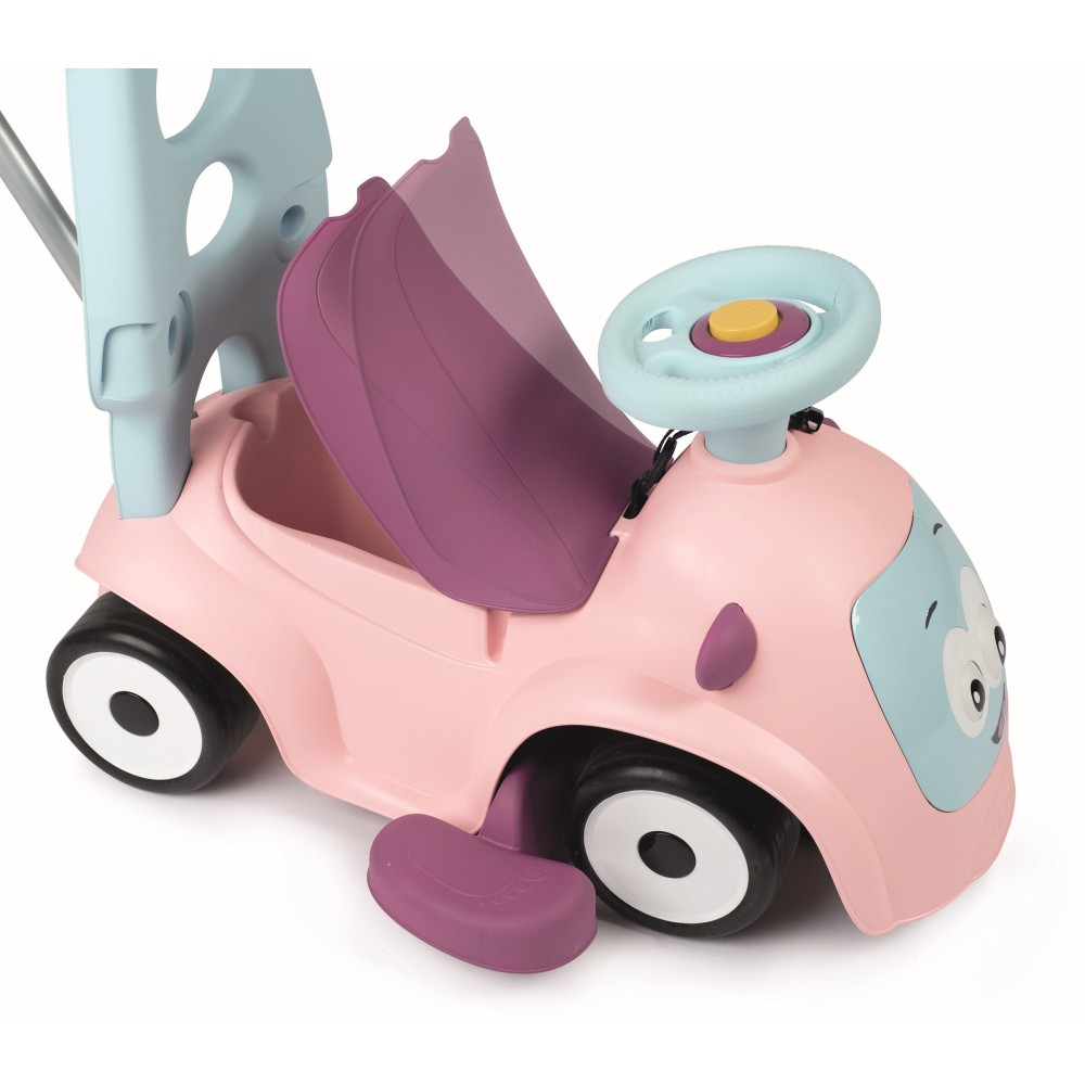 Каталка-ходунок Smoby Maestro 3 в 1 розовая развивающая для малышей от 6 месяцев арт. 720305 — фото 3