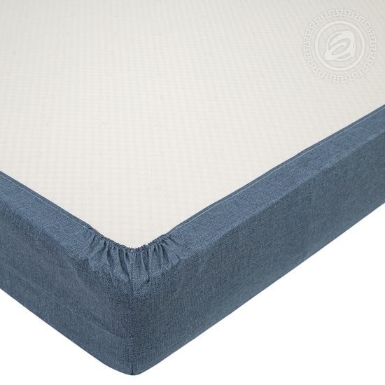 Семейный комплект постельного белья с простыней на резинке Мадрид DE LUXE поплин наволочки 70x70 см