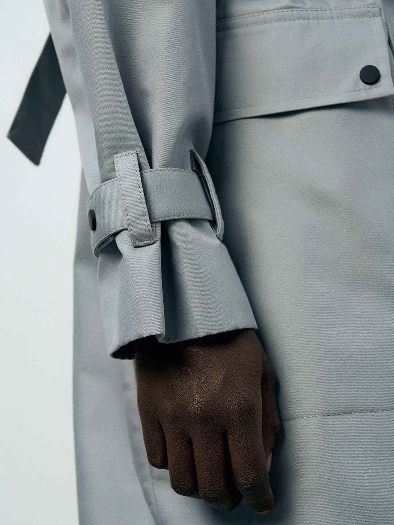 Тренч свободного кроя "THE POWER"