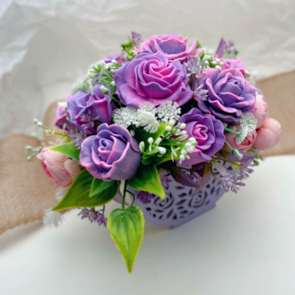 Букет «Парижанка» мыло ручной работы Magic Benefit Soap