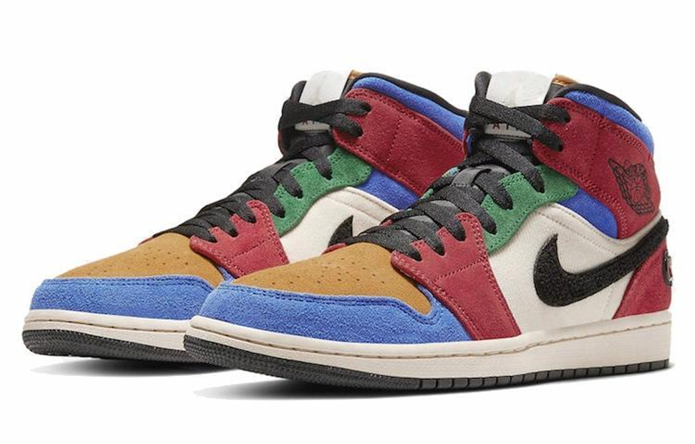 Кроссовки Blue The Great X Jordan Air Jordan 1 Mid Fearless