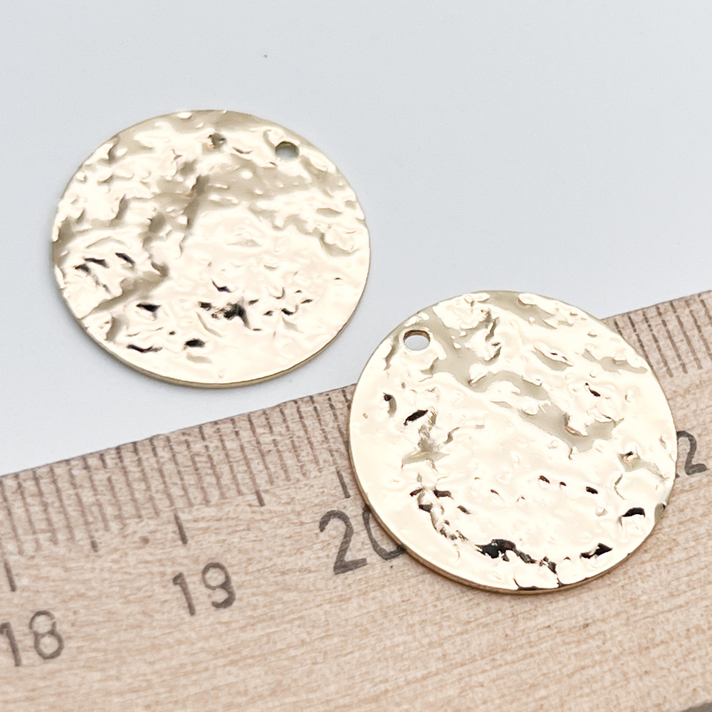 Подвеска Круг, цвет золото, диаметр 20 мм, цена за 1 шт