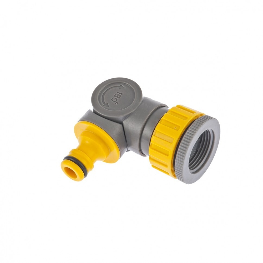 Соединитель штуцерный с внутренней резьбой 1/2-3/4, с шарниром Palisad Luxe