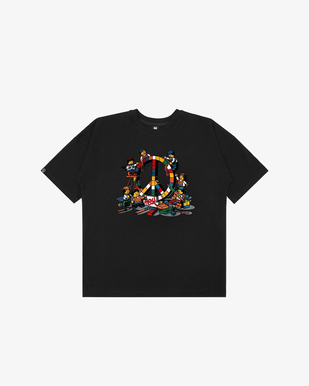 Футболка Hook Лего черная