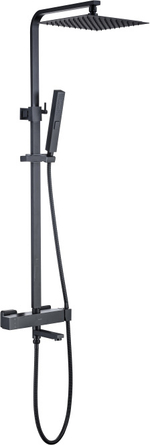 Душевая стойка Allen Brau Infinity 5.21029-31 Черный матовый