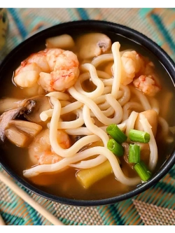 Лапша Удон со вкусом морепродуктов 212 г