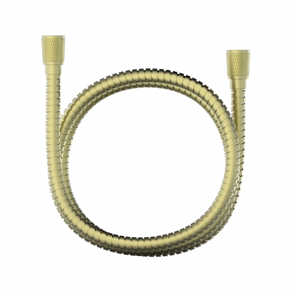 Шланг для душа в металлической оплётке 1500 мм WONZON & WOGHAND, Брашированное золото (WW-88RG02-1500-BG)