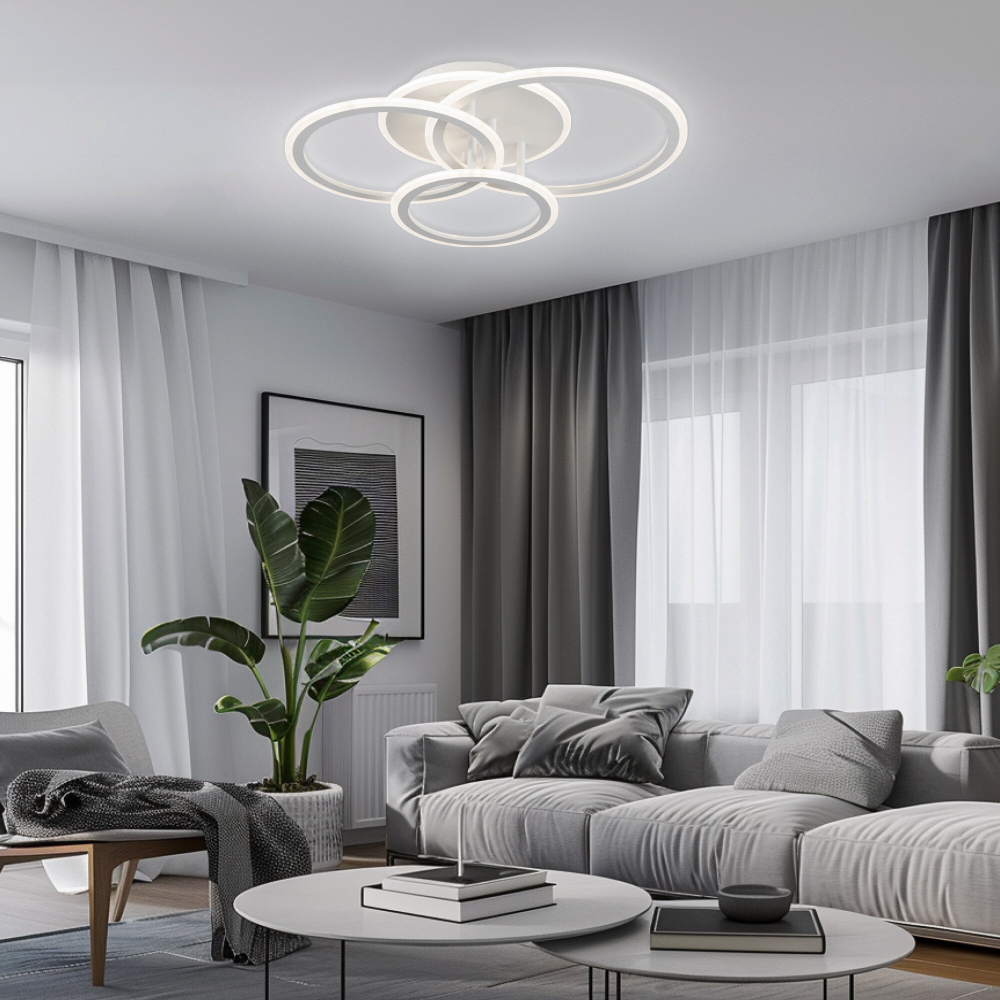 Citilux Тринити CL238130 Люстра светодиодная с пультом