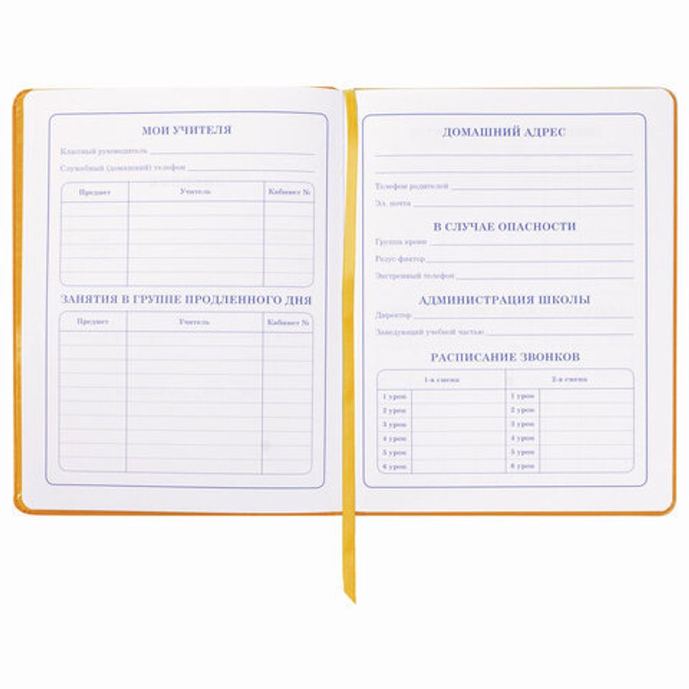 Дневник 1-4 класс 48 л., обложка кожзам (твердая), застежка, ЮНЛАНДИЯ, "СОВЕНОК", 105491