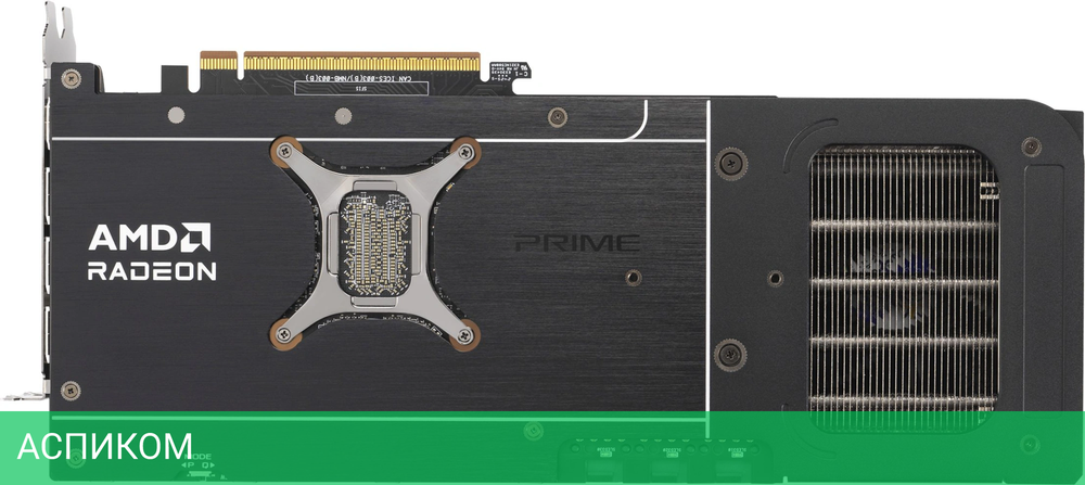 Видеокарта Asus Prime RX 9070XT OC Edition 16Gb GDDR6 (90YV0L71-M0NA00)