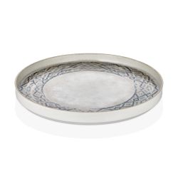 Тарелка с бортом d 25 см h2,3 см Rug By Bone Innovation [6]