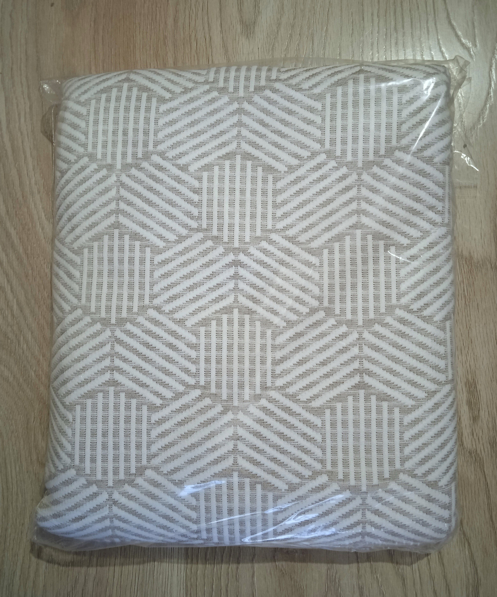 Покрывало жаккардовое двухстороннее Нежность 442-16 беж,белый 1,5 (150х200)