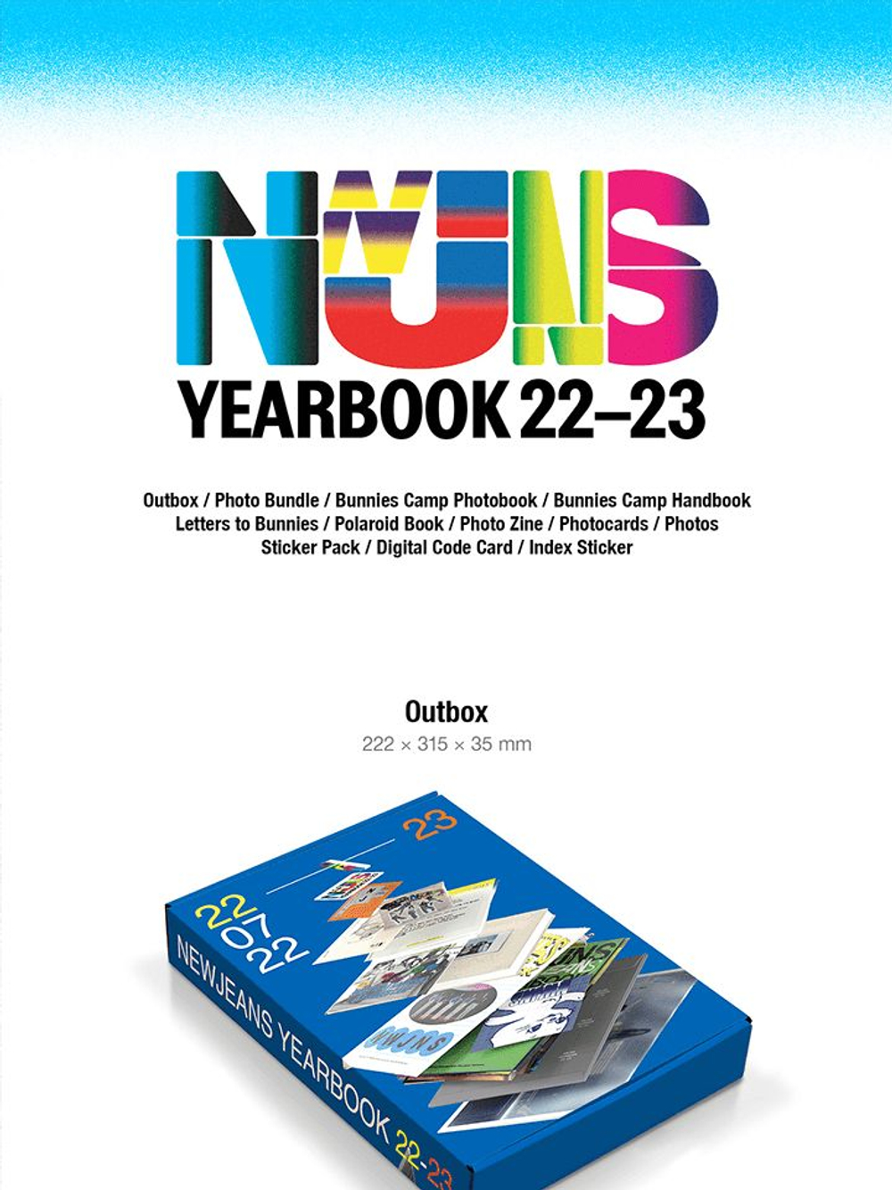 товары NEWJEANS - YEARBOOK 22-23