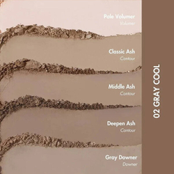 Палетка для контуринга Rom&nd Better Than Contour #02.Gray Cool, 20.5г