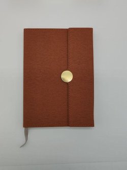 Блокнот подарочный А5 с ручкой О-коричневый (7725-2)