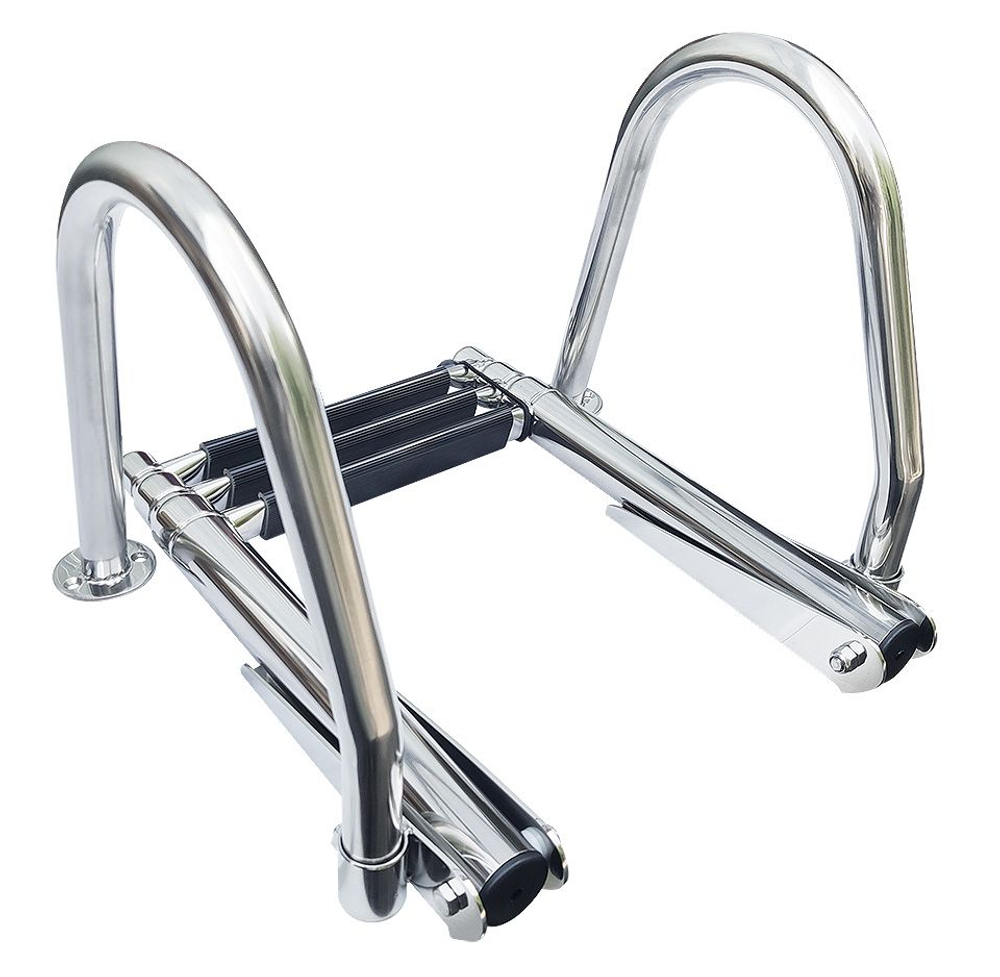 Трап телескопический с поручнями, 3 ступени (10267759)