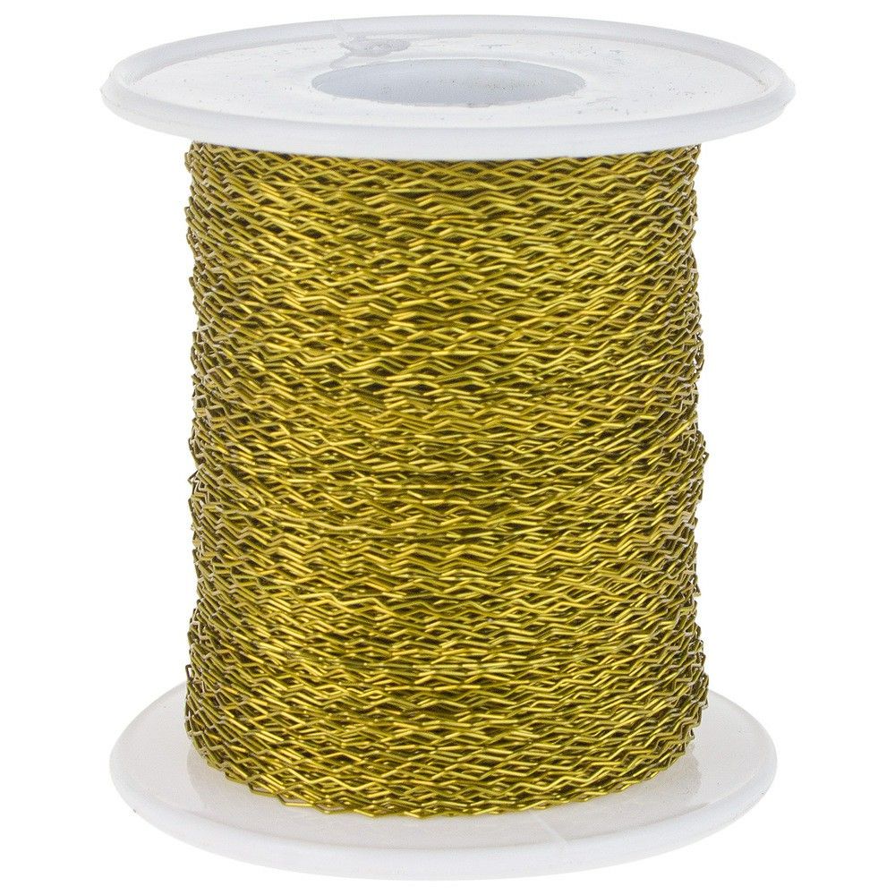 Проволока бульонка 0,3ммx150м 100г (Золотой)