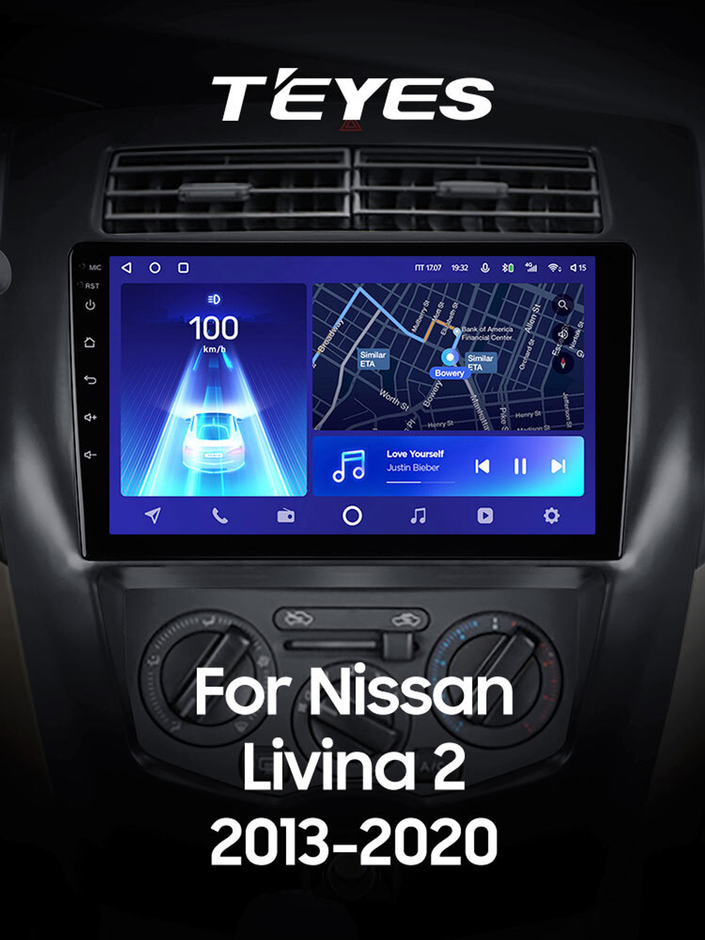Teyes CC2 Plus 10,2" для Nissan Livina 2 2013-2020