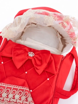 Комплект на выписку с переноской зимний